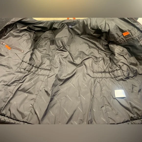 Land’s End Light Puffer Jacket with Sherpa Collar - Picture 3 of 6